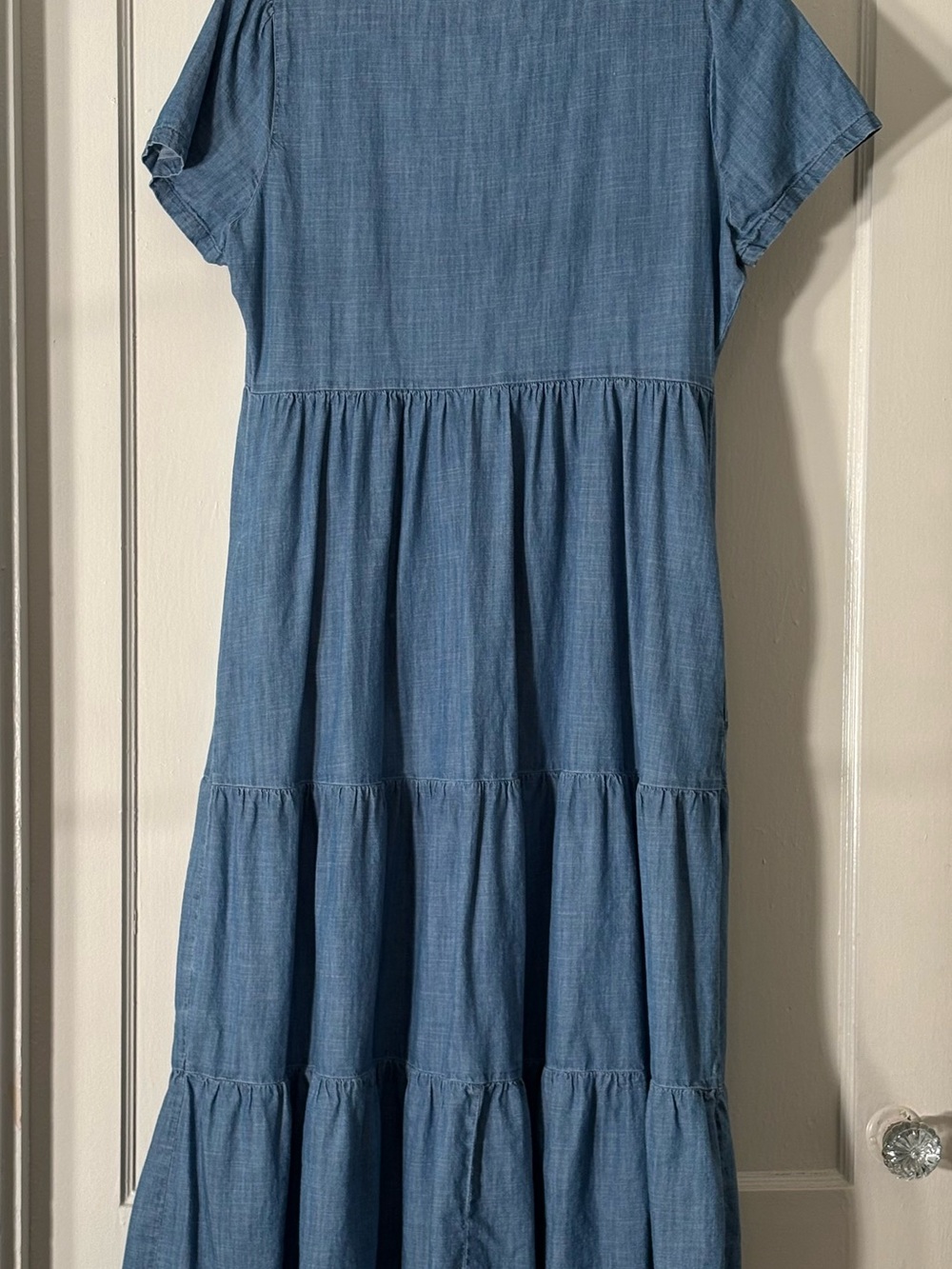 Sonoma Light Wash Chambray Top in Blue - Picture 2 of 4